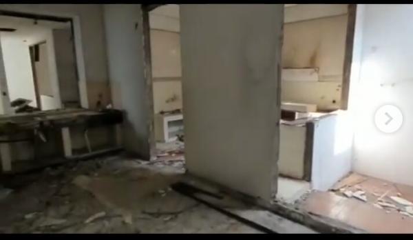 Rumah Setelah dibongkar (Foto: Istimewa)