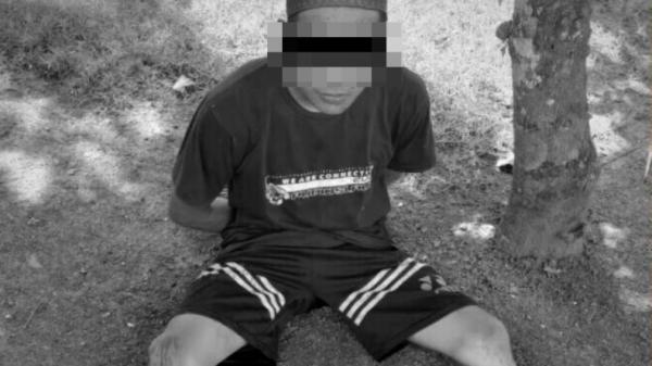 Anak di Lampung Tengah tega penggal kepala bapak kandung (Istimewa)