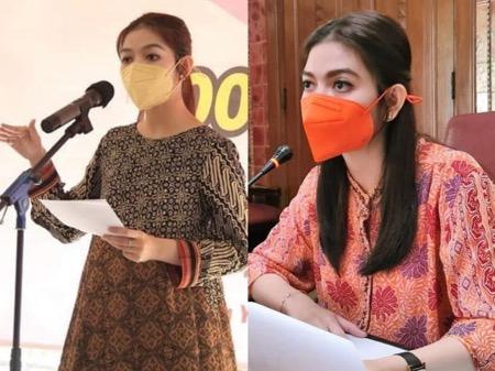 Selvi juga tampak sederhana bersahaja dengan memakai batik. (Foto: IG)