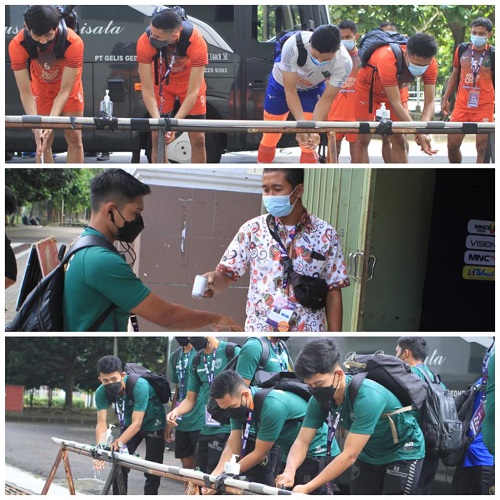 LFP 2 Protokol kesehatan ketat diberlakukan pada ajang Liga Futsal Profesional 2020. (Foto: MNC Media)