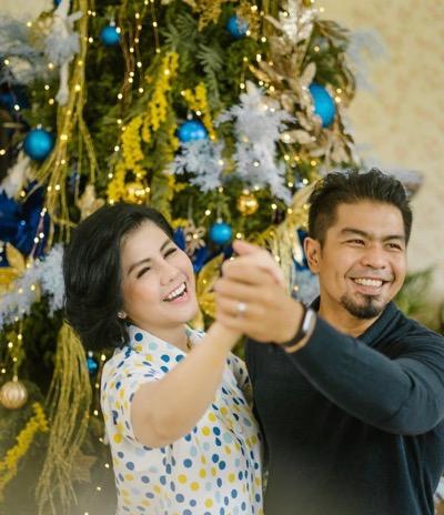 Desiree tampak menari dengan Bams. (Foto: IG)