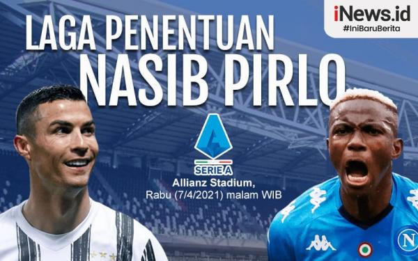 Juventus Vs Napoli 1 Infografis