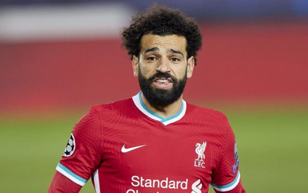Mohamed Salah Winger Liverpool Mohamed Salah menyamai rekor legendaris Manchester United (MU), Ryan Giggs di Liga Champions. (Foto: Squawka)