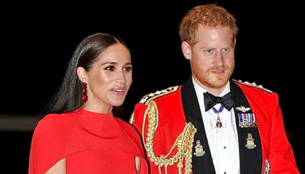 Meghan Pangeran Harry bersama Meghan Markle. (Foto AFP).