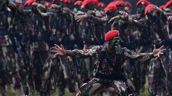 Kopassus TNI2 Prajurit satuan elite Komando Pasukan Khusus atau Kopassus. (Foto: Pen Kopassus).