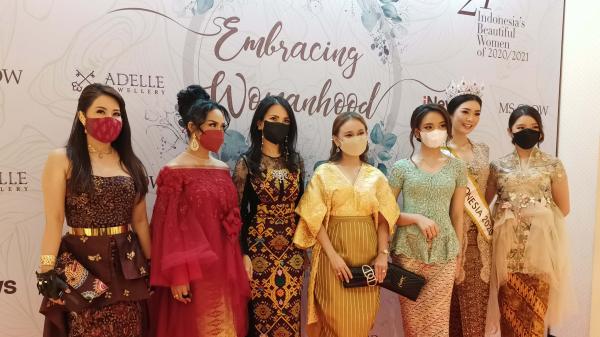 20IBM Lilianaok Liliana Tanoesoedibjo di perhelatan IBW 2020-2021, Selasa 20 April 2021. (Foto: Siska Permata Sari)