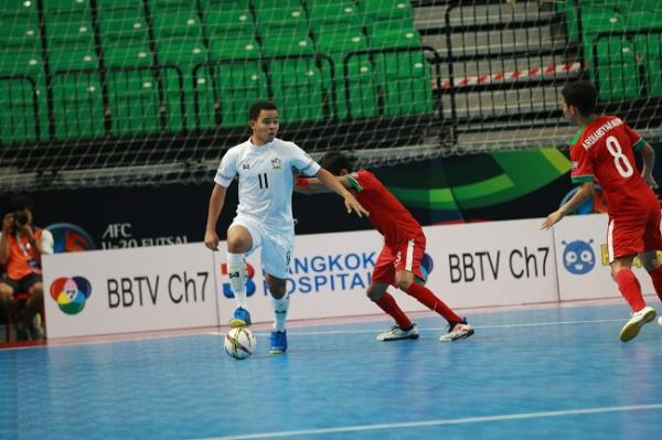 Pivot merupakan salah satu posisi paling penting dalam permainan Futsal. Pivot atau penyerang murni seringkali dapat mengubah jalannya pertandingan. (foto MNC media)