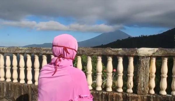 Masjid Al Ikhlas di Karangasem, Bali berada di ketinggian 1.200 mdpl. (Foto: Yunda Ariesta)