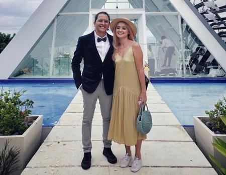 Joanna Alexandra 7 Saat berdua rayakan Valentine.