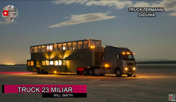 14 Truk Will Smith Deretan truk termahal dan termewah di dunia. (Foto: YouTube)