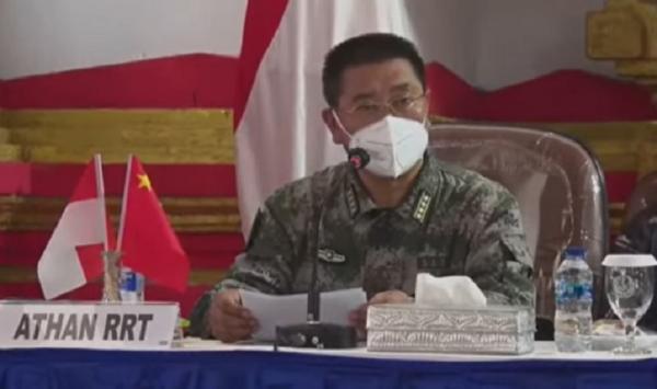 Atase Pertahanan China Atase Pertahanan Kedutaan Besar China di Indonesia, Senior Kolonel Chen Yongjin.