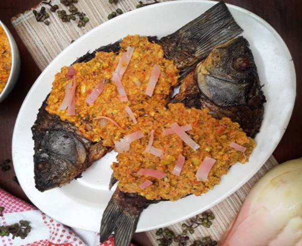Makanan khas Sumatera Utara, Ikan Mas Natinombur (Foto: Instagram/@ihs_nypane) Foto: Instagram@ihs_nypane