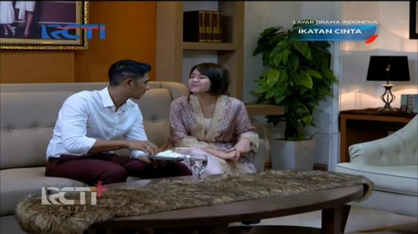 Romantisme Aldebaran dan Andin di sinetron Ikatan Cinta membuat penonton super baper.&nbsp;(Foto: Instagram)