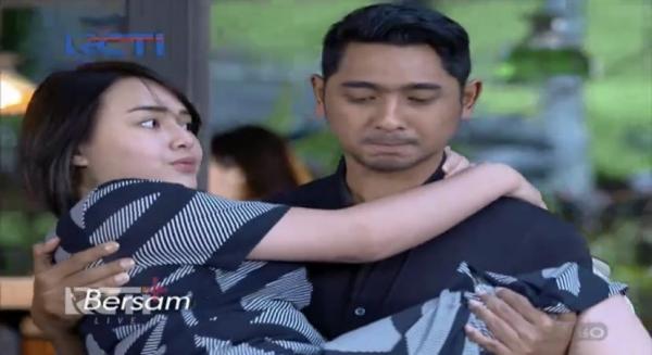 Romantisme Aldebaran dan Andin di sinetron Ikatan Cinta membuat penonton super baper.&nbsp;(Foto: Instagram)