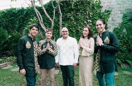 Maia Estianty keluarga Artis miliki anak tampan. (Foto: Instagram)