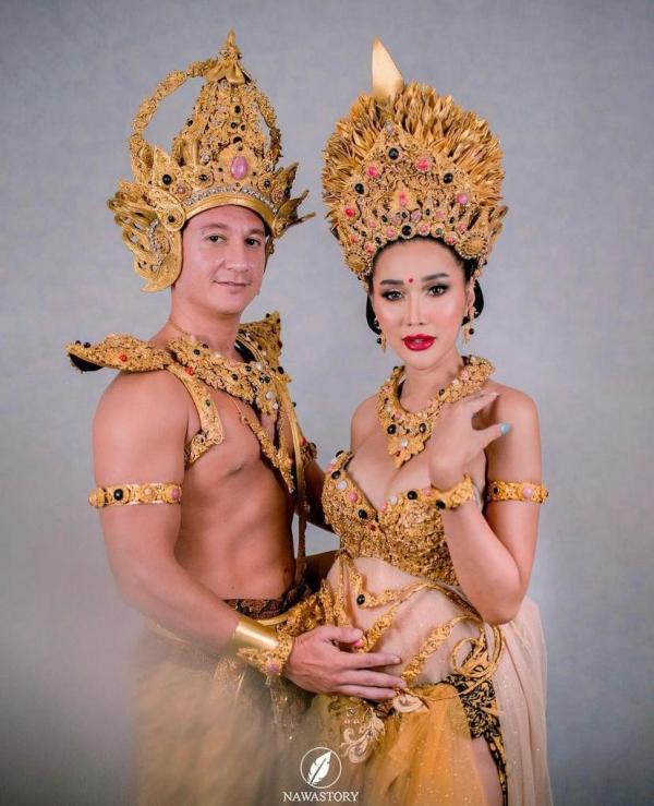 27 Lucinta Luna3 Lucinta Luna pamer foto-foto kehamilan bersama dengan pacar bulenya di Bali. (Foto: Instagram)