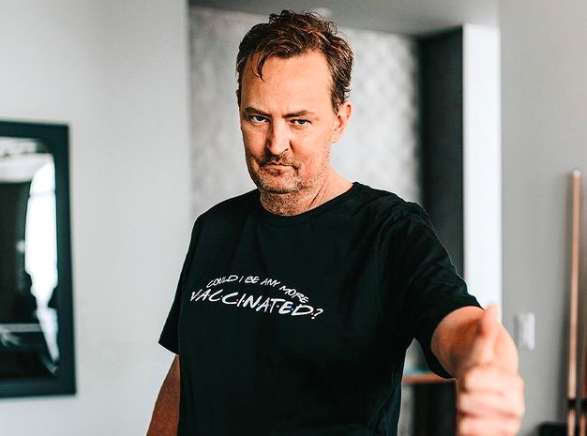 28 Matthew Setelah 17 tahun berpisah para pemain serial Friends tetap eksis di dunia hiburan. (Foto: Instagram)