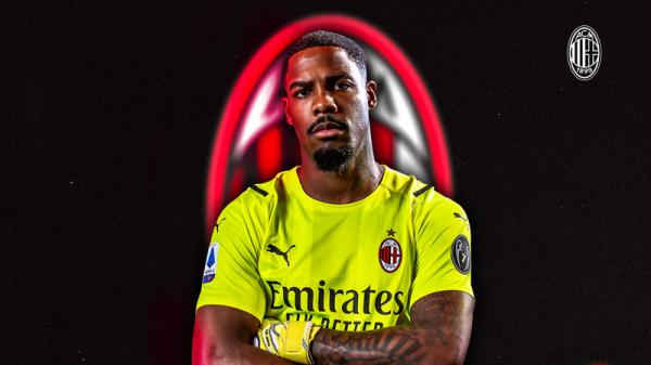 Kiper baru AC Milan Mike Maignan. (Foto: Twitter @acmilan)