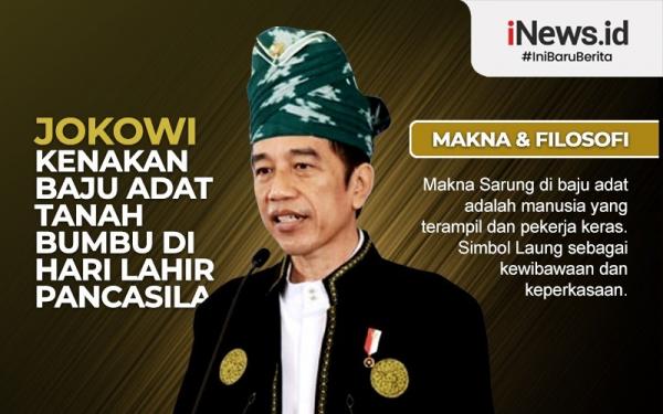 Presiden Jokowi menggunakan Pakaian Adat Kalimantan Selatan dari Tanah Bumbu Presiden Jokowi menggunakan Pakaian Adat Kalimantan Selatan dari Tanah Bumbu