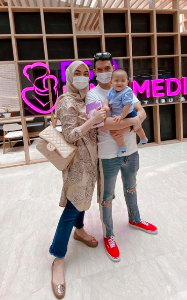 Citra Kirana bersama Rezky Aditya. (Foto: IG)