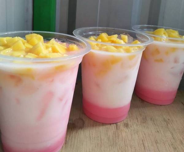Mencicipi Es Kopyor Tape Nangka (Foto: Instagram @kedai.capcinlia)