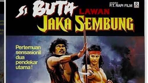 Film laga Barry Prima berberna sebagai Jaka Sembung. (Foto: Instagram)