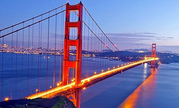 1606foto California Jembatan California, Amerika Serikat.
