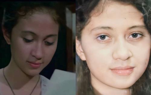 Yessy Gusman 4 Yessy Gusman saat liburan dan di masa main film.