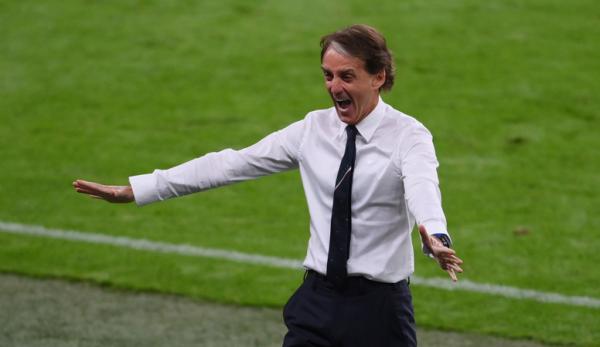 Pelatih Timnas Italia Roberto Mancini. (Foto: Reuters)