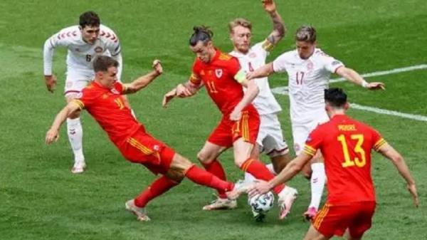 Wales Vs Denmark Reuters Infografis