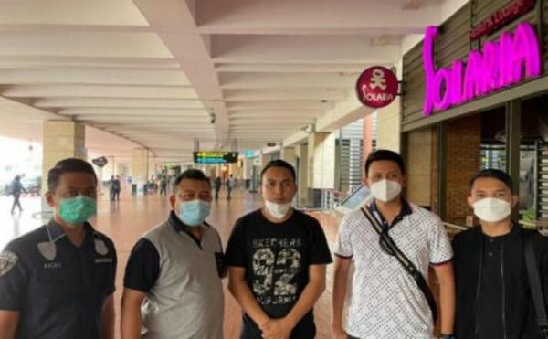 Pelaku perusakan kontainer ditangkap Pelaku perusakan kontainer ditangkap Senin (28/6/2021) (Foto: Ist)