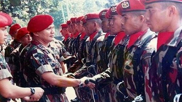Prabowo Subianto saat masih menjabat Danjen Kopassus. (Foto: IG/Prabowo).