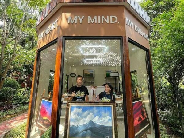 IMG 20210704 154520 Ruangam khusus melukis SBY (Foto: Instagram Andi Malarangeng)