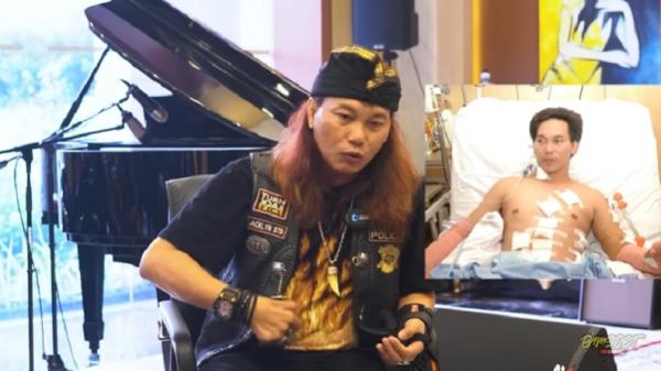 Jacklyn Choppers Youtube Anggota Jatanras Ditreskrimum Polda Metro Jaya Aiptu Jakaria atau Jacklyn Choppers menceritakan momen terbarik di rumah sakit karena berondongan 11 peluru dari perampok. (Foto: Youtube/Bamsoet Channel).