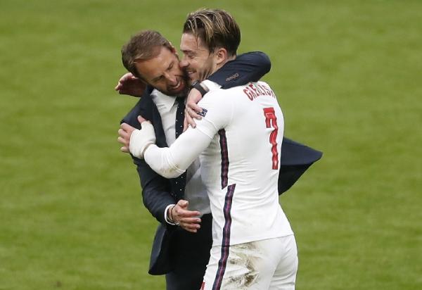 Jack Grealish kini menjadi salah satu bintang Timnas Inggris di Euro 2020. Ternyata, Jack Grealish punya cita-cita unik jika tak jadi pemain sepak bola. (foto: Reuters)