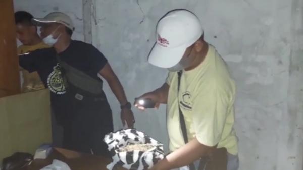 Barang bukti ganja yang ditemukan di Gudang Hotel Barang bukti ganja yang ditemukan di Gudang Hotel, Pariaman, Sumbar (Eka Guspriadi/MNC Portal))