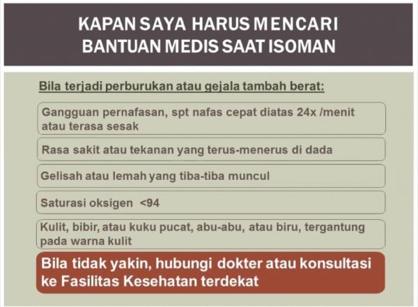Gejala-Gejala penanganan medis Sumber: IDI