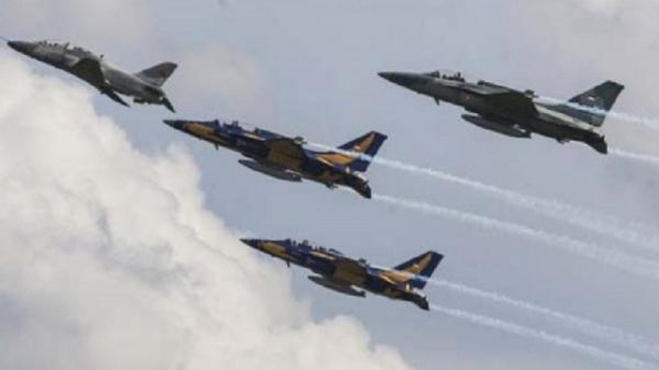 Pesawat T 50i Golden Eagle Ant Pesawat Latih Tempur Lead-In Fighter Training (LIFT) jenis T-50i Golden Eagle dari Korea Selatan (Foto: Antara).