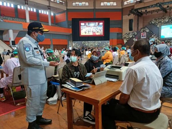 Vaksinasi Jasa Raharja Polri (Foto: dok Jasa Raharja)