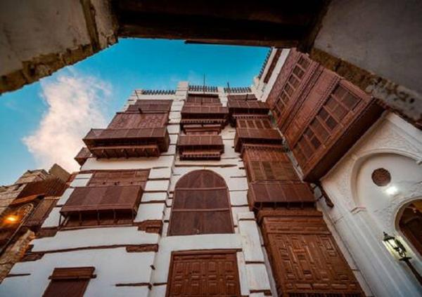000 Jedah Bersejarah UNESCO Penampakan salah satu bangunan kuno di Kawasan Bersejarah Jeddah. (Foto: UNESCO/Kerajaan Arab Saudi)