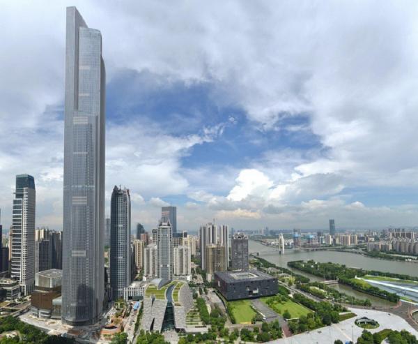000 Guangzhou CTF Finance Guangzhou CTF Finance Center. (Foto: nwcl.com.hk)