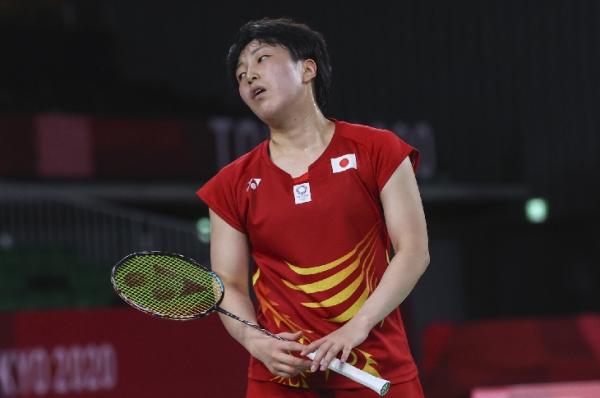 Akane Yamaguchi Harapan Jepang meraih emas di cabang bulu tangkis pupus sudah. Satu-satunya wakil yang tersisa yakni si cantik Akane Yamaguchi tersingkir di perempat final. (foto: Reuters)
