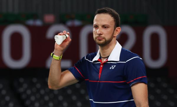 Kevin Cordon mengukir cerita manis di Olimpiade Tokyo 2020. Pebulu tangkis tunggal putra Guatemala itu di luar dugaan mampu menginjakkan kaki di perempat final. (Foto: Reuters)