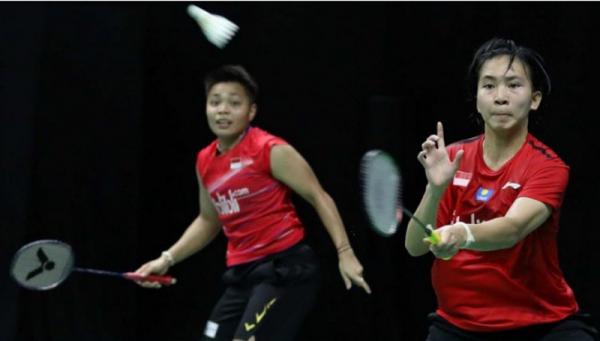 Mychelle Crhystine Bandaso Mychelle Crhystine Bandaso (kanan) berpasangan dengan Apriyani Rahayu. (Foto: PBSI)