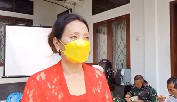 ibunda Valentina Dyastika Ni Made Budiasih, ibunda Valentina Dyastika. (Foto: iNews/Nyoman Sudika)