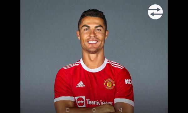 Cristiano Ronaldo resmi kembali berseragam Manchester United. Ronaldo kembali ke Old Trafford setelah berpisah 12 tahun. (foto: Twitter Fabrizio Romano)