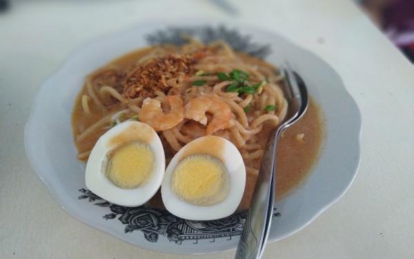 Mie Celor Mie Celor yang khas di Sumatera Selatan. (Foto: Berli)