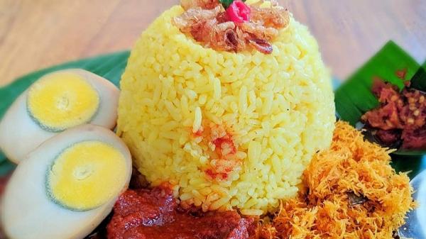 Nasi kuning Banjar Nasi kuning Banjar. (Foto: Instagram).