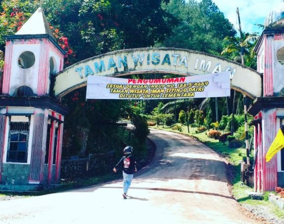 Taman Wisata Sitinjau di Sidikalang, Dairi. (Foto: Instagram)
