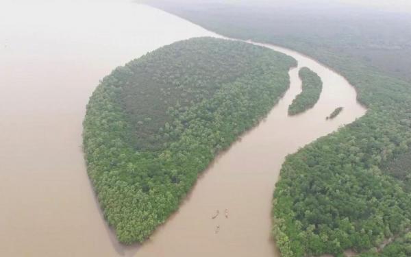 Pulau ekor tikus (Foto: dok Mc Kabupaten Banyuasin)